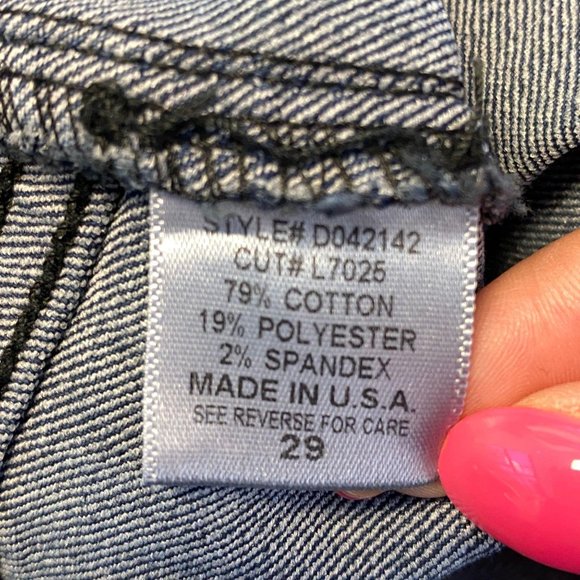 CARMAR Black Waxed Skinny Jeans #AV15 - Picture 7 of 8